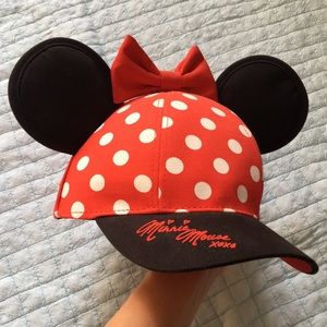 Minnie mouse ears cap